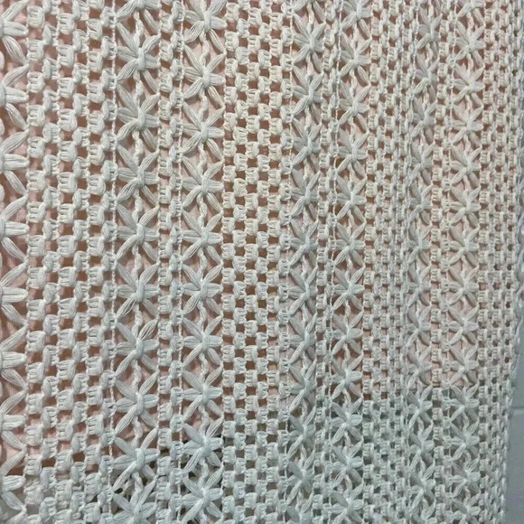 Free People All About You Pencil Skirt 2 Cream Crochet Lace Lined Sexy City Slim - Picture 6 of 12